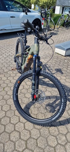 Customer photo review of Löwe / Lion - Akku Sticker Abdeckung Universal / Schutzfolie / für alle E-Bikes