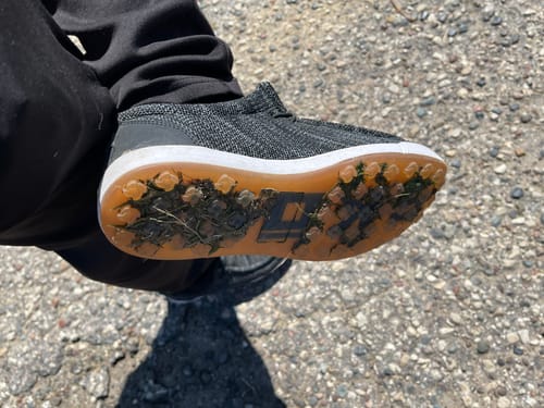 Customer photo review of SKŌNI Men's Golf Shoe - Black