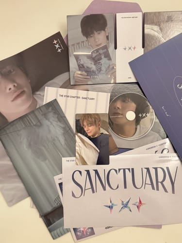 Customer photo review of TXT The Star Chapter: SANCTUARY (+LUCKY DRAW)