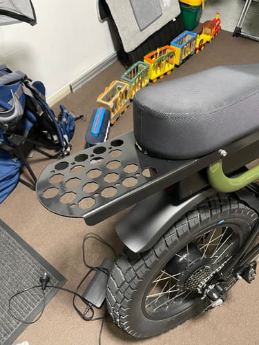Customer photo review of š FREE Cargo Rack
