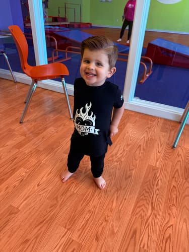 Customer photo review of Mad Love For My Mama Bamboo Tee