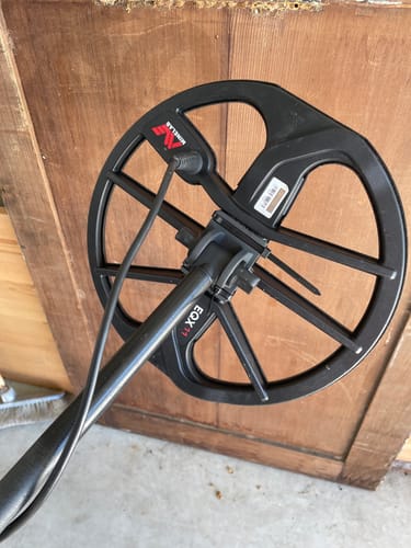 Customer photo review of Coil Stiffener - Ear repair for Minelab equinox 11 inch Coils