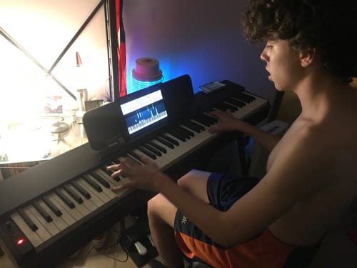 Customer photo review of Donner OURA™ S100 pianoforte digitale domestico a 88 tasti