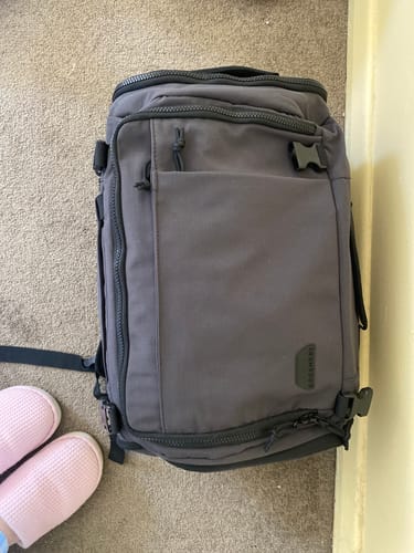 Customer photo review of Blast Quick Access 28L-38L Carry On Travel Backpack