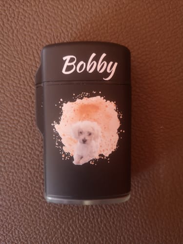 Elke K. review of Haustierportrait - Individuelles Sturmfeuerzeug image 1 out of 1