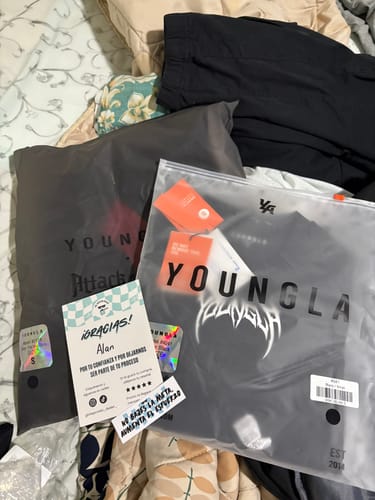 Customer photo review of AOT© x YLA BAGGY JOGGERS #2128