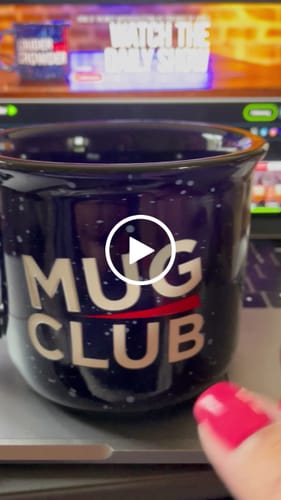 Customer video review of OG Mug Club Mug