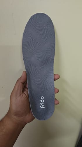 Customer photo review of Frido Plantar Fasciitis Pain Relief Ortho Insoles