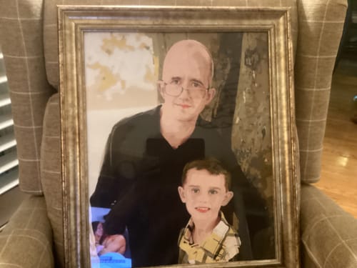 Customer photo review of CUSTOM PAINT BY NUMBER KIT