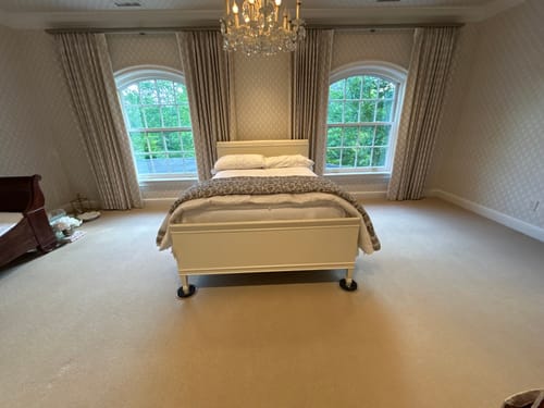 Customer photo review of Thibaut F936405 CORWIN White on Natural