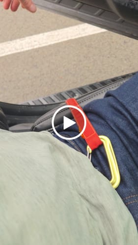 Customer video review of Trail Tether: Hiking-Rated Pacifier Clip and Multi-Use Strap