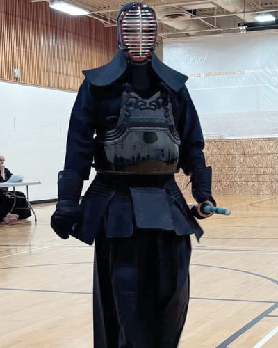 Customer photo review of *SPECIAL OFFER* - 'VANGUARD SENTINEL’ Deluxe KendoStar Keishi-gata Kendo Bogu Set