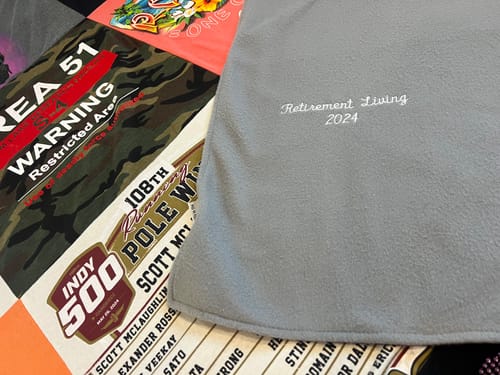 Kim B. review of Premium T Shirt Quilt image 1 out of 5