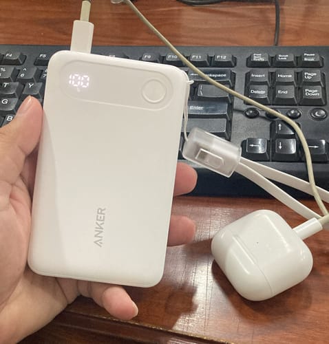 Customer photo review of Anker Power Bank Powercore 10000mAh 22.5W Portable Charger