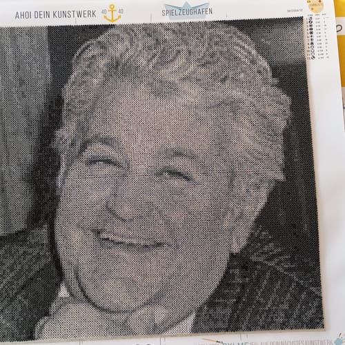 Customer photo review of Dein Wunschmotiv - als mini Bügelperlen Bild