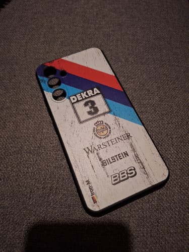 Kundenbewertung mit Foto zu M3 E30 #15 DTM Champion 1989 Livery - Individuelle Handyhülle für Samsung