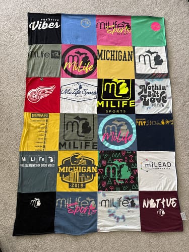 Shannon M. review of Premium T Shirt Quilt image 1 out of 1