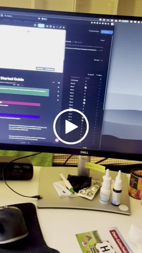 Customer video review of rainbow dust starter kit