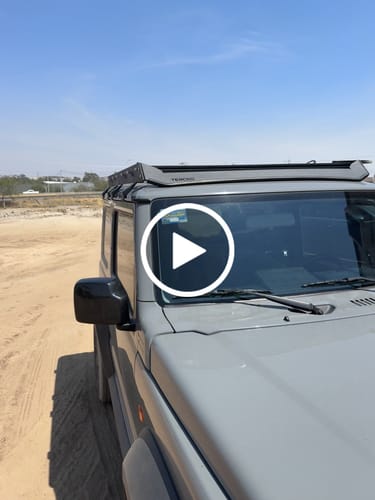 Customer video review of Rack de Carga 2.0 Extreme para Suzuki Jimny (3-door)
