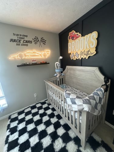 Customer photo review of Indy Car 2022 Neon Silhouette