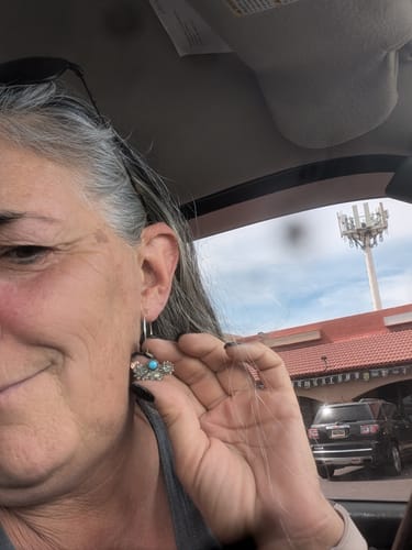 Customer photo review of The Earring Club