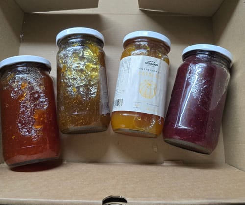 Customer photo review of Mermelada Artesanal, orgánica