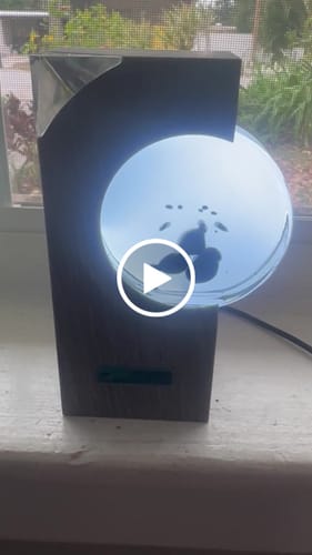 Customer video review of Dancing Ferrofluid Speaker Mate Music Rhythm Lamp (Not a Speaker, No Sound) Perfect Gift