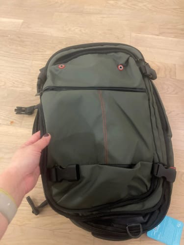 Customer photo review of Vacmodo™ Expandable Compression Travel Backpack – Space-Saving, Sleek & Ready for Anywhere