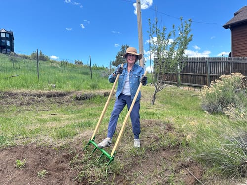 Customer photo review of The Wren Treadlite Broadfork