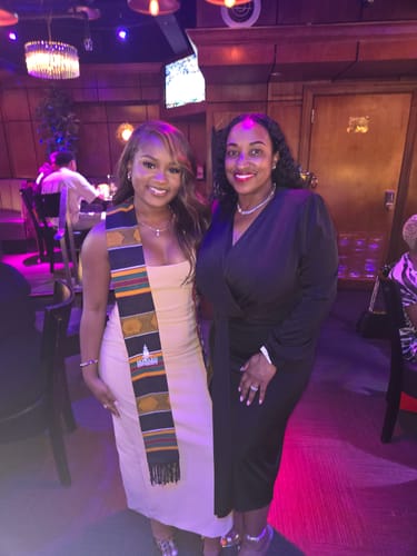 Customer photo review of Brynlee Twist Long Sleeve Midi Dress - Black