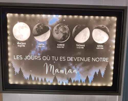 Customer photo review of Fête des Mères - Parents-Photophore