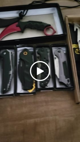 Customer video review of Mystery Knife Pack (12 Knives)