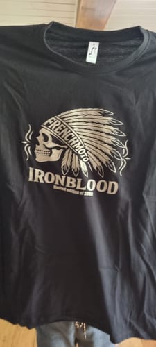 Customer photo review of T-SHIRT IRON BLOOD