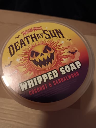 Customer photo review of Death by Sun Whipped Soap