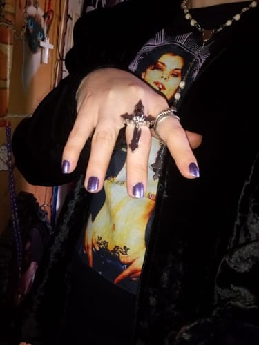 Customer photo review of DYT LETTER OPENER RING