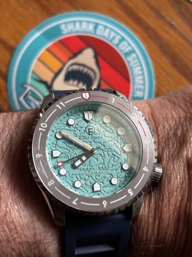 Customer photo review of Shark Gill Rubber - Dark Blue