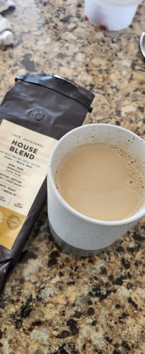 Customer photo review of Café Hacienda Doka Breakfast Blend