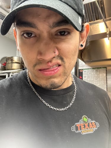 Customer photo review of 4MM MINI ARIES CHAIN