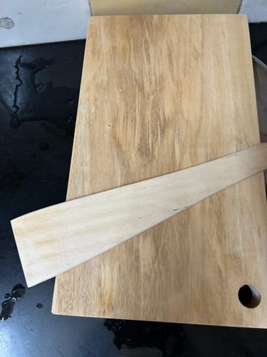 Customer photo review of Chef Bae Tamarind Wood High Density Cutting Board - Classic Rectangle