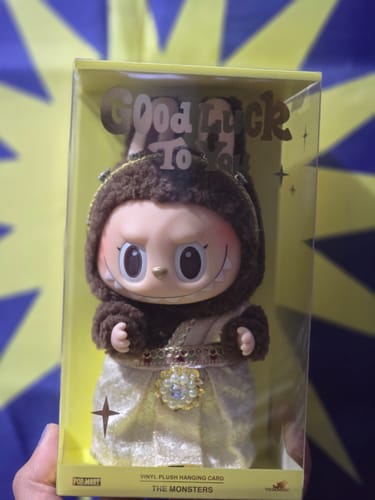 Customer photo review of LABUBU GOOD LUCK TO YOU-Vinyl Plush Doll Pendant