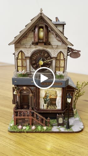 Customer video review of Cuckoo House DIY 3D Wooden Puzzle