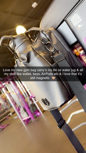 Customer photo review of 64OZ MAGNETIC BOTTLE BAG