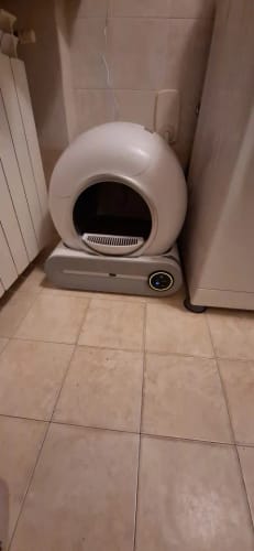 Customer photo review of PawLuxe™ MaxClean 65L Automatic Self-Cleaning Litter Box – App-Controlled, Fully Enclosed, Multi-Cat Ready