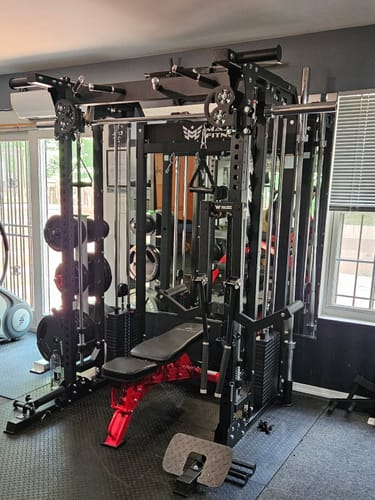 Customer photo review of Major Fitness Shoulder Lateral Raise Attachment