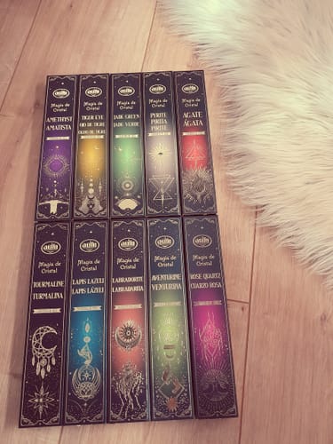 Customer photo review of Kristall Räucherstäbchen – verschiedene Sorten