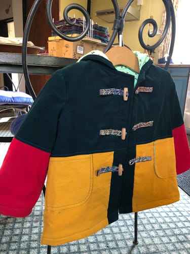 Customer photo review of Plain Needlecord Fabric