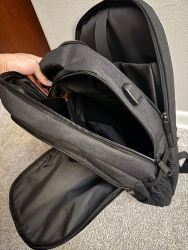 Customer photo review of Mystery Loaded Backpack