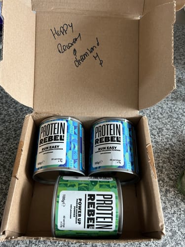 Customer photo review of Run Easy Marine Collagen Peptides Protein Powder