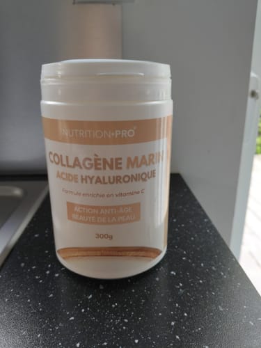 Customer photo review of COLLAGÈNE MARIN NATICOL® / ACIDE HYALURONIQUE (EN POUDRE) - 300G