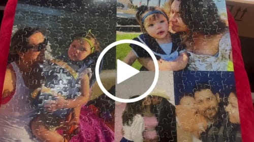 Customer video review of 10 x 13 Custom Puzzle - 252 pieces